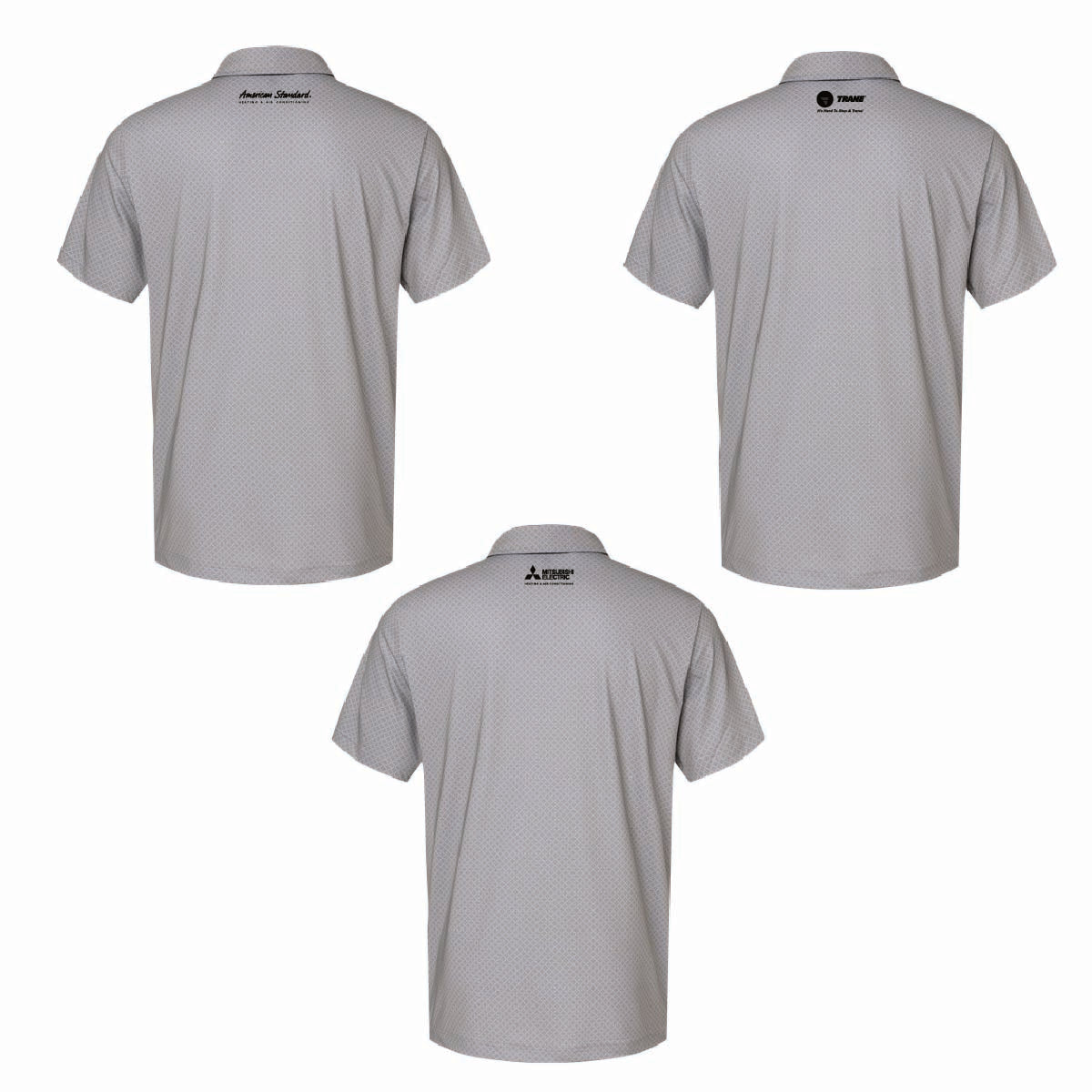 Adidas Men's Ultimate Diamond Print Polo with O'Connor Logo