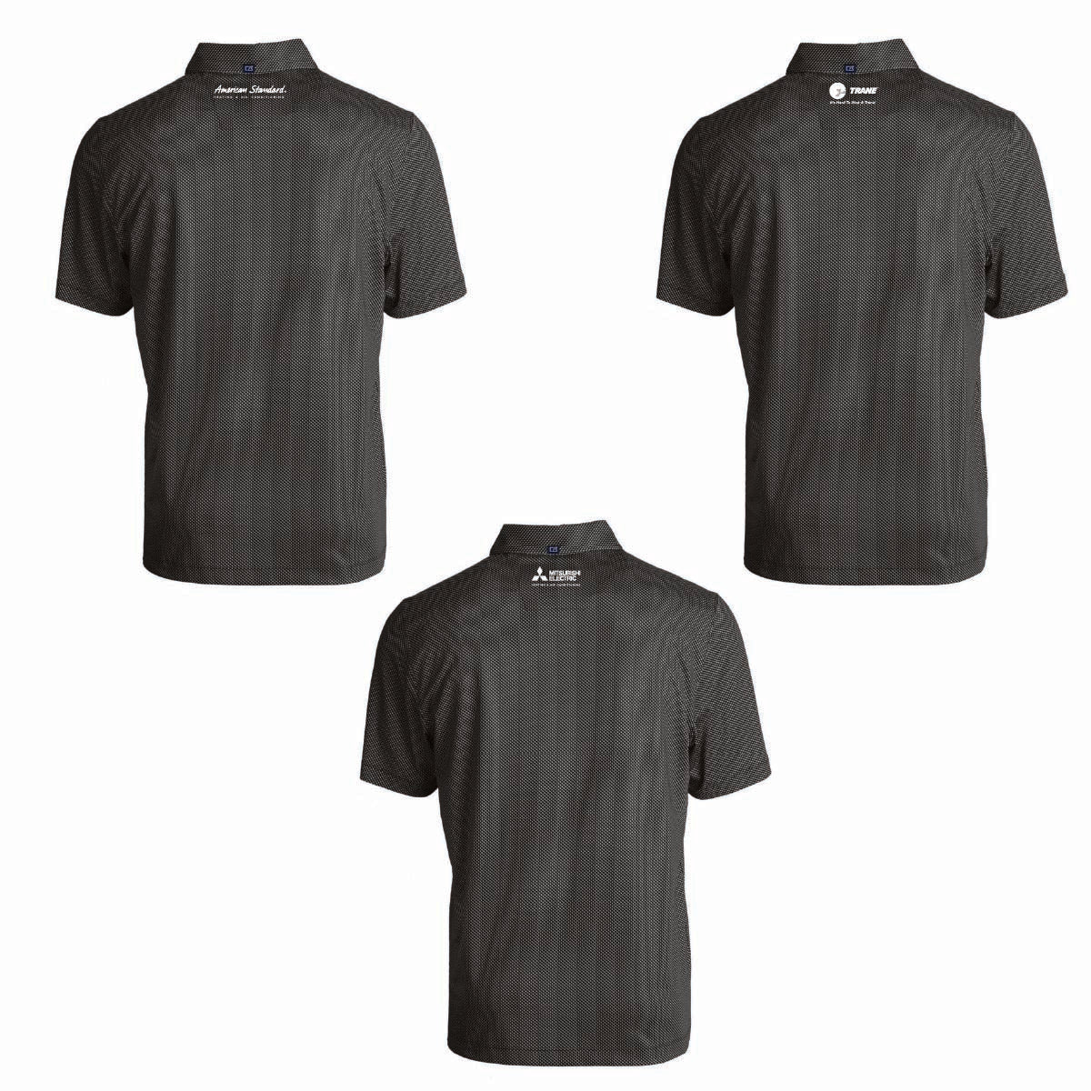 Cutter & Buck Men's Pike Symmetry Print Stretch Polo with O'Connor Logo