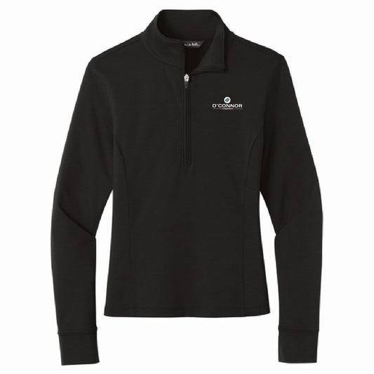 TravisMathew Women's Onward 1/4 Zip with O'Connor Logo
