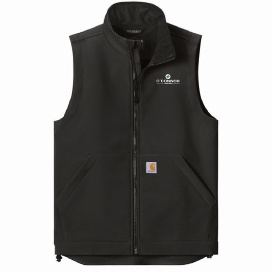Carhartt Men's Rain Defender Soft Shell Vest with O'Connor Logo