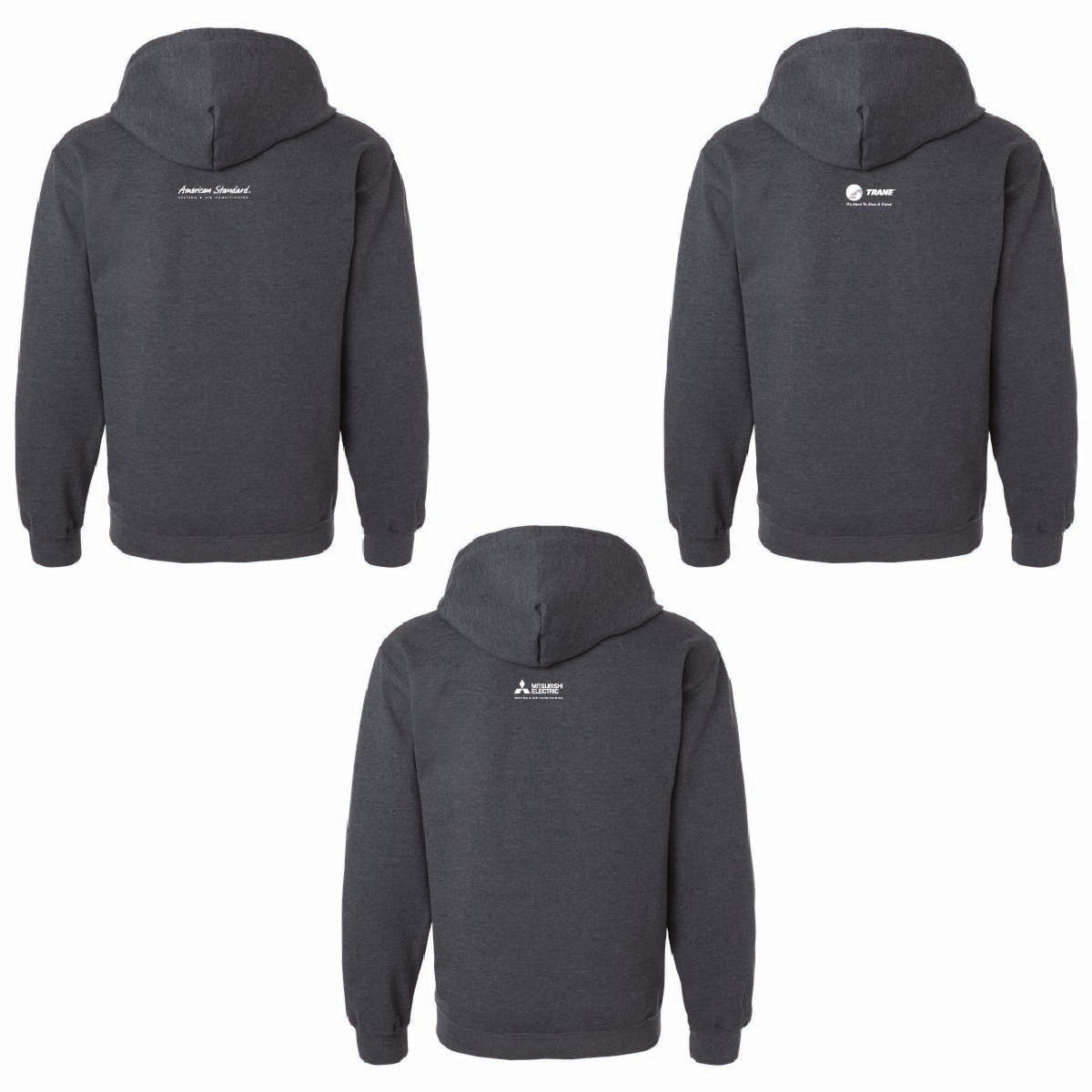 Gildan Unisex Full Zip Softstyle Hooded Sweatshirt with O'Connor Logo