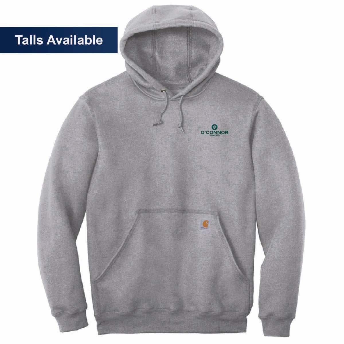 Carhartt Midweight Hooded Sweatshirt with O'Connor Logo