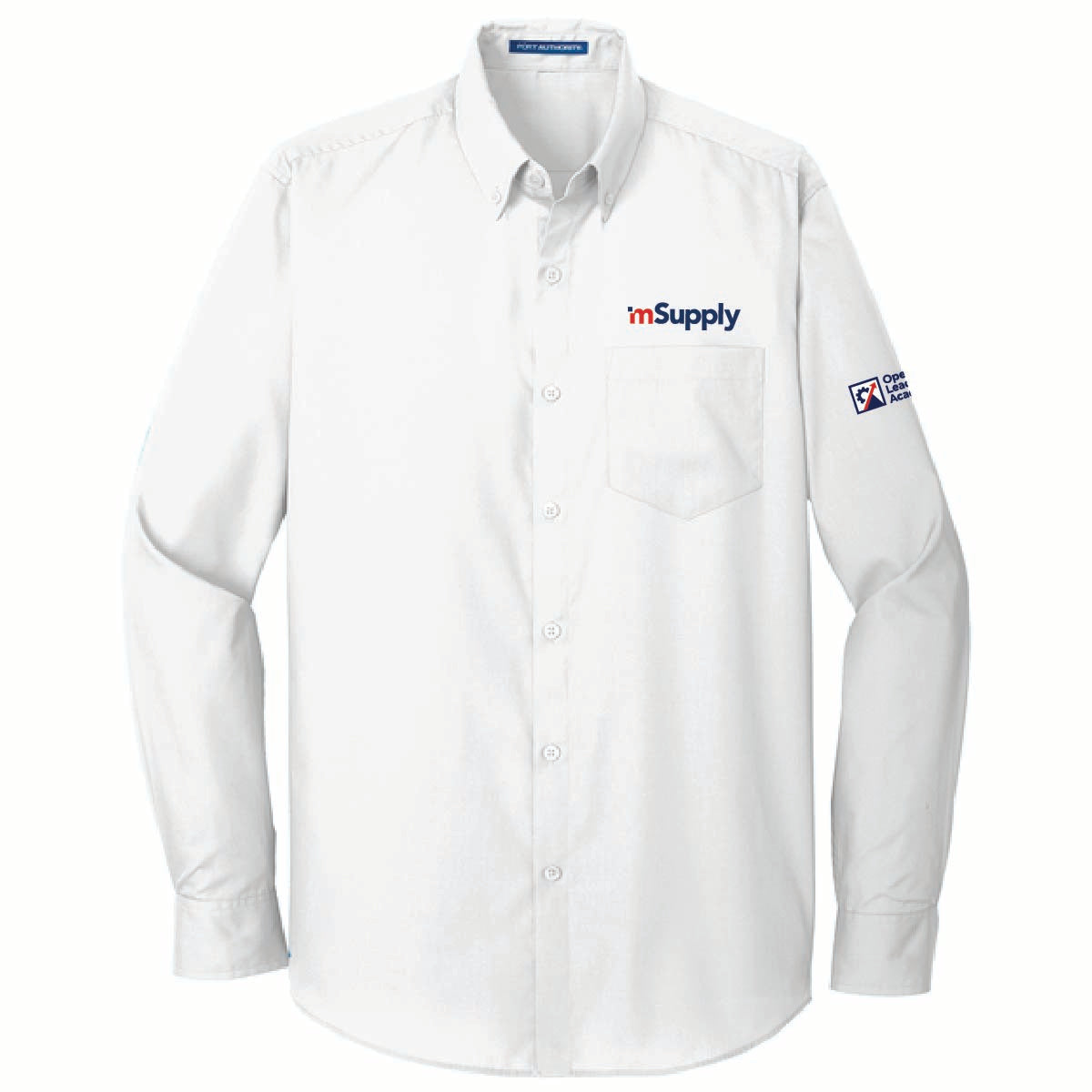 Operations Leadership Academy Port Authority Men's Long Sleeve Poplin Shirt