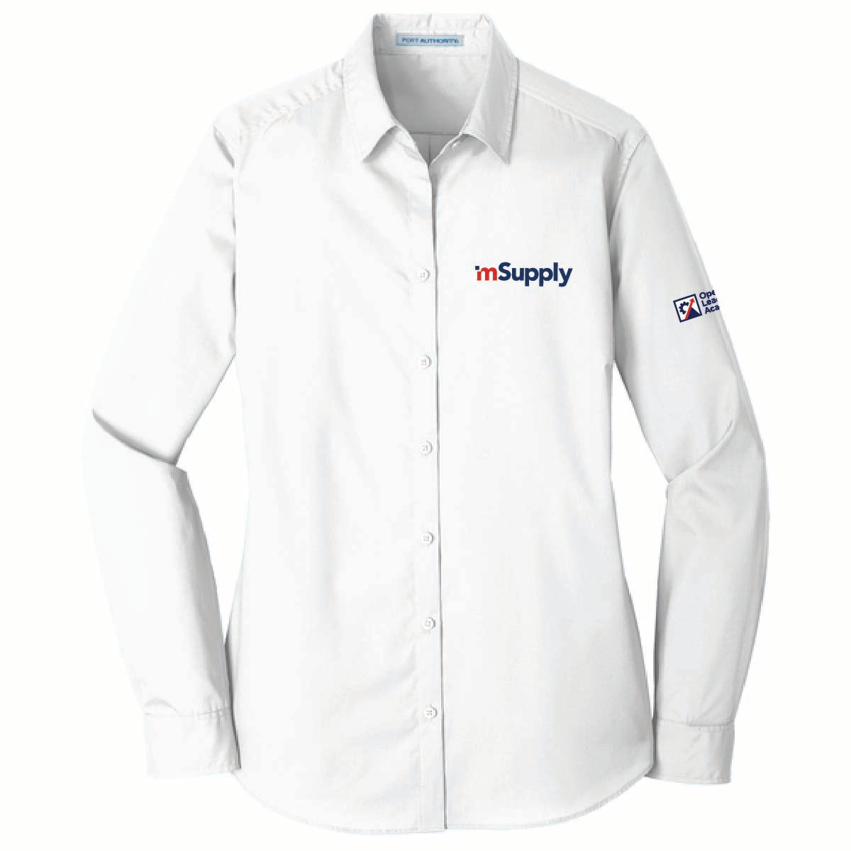 Operations Leadership Academy Port Authority Women's Long Sleeve Poplin Shirt