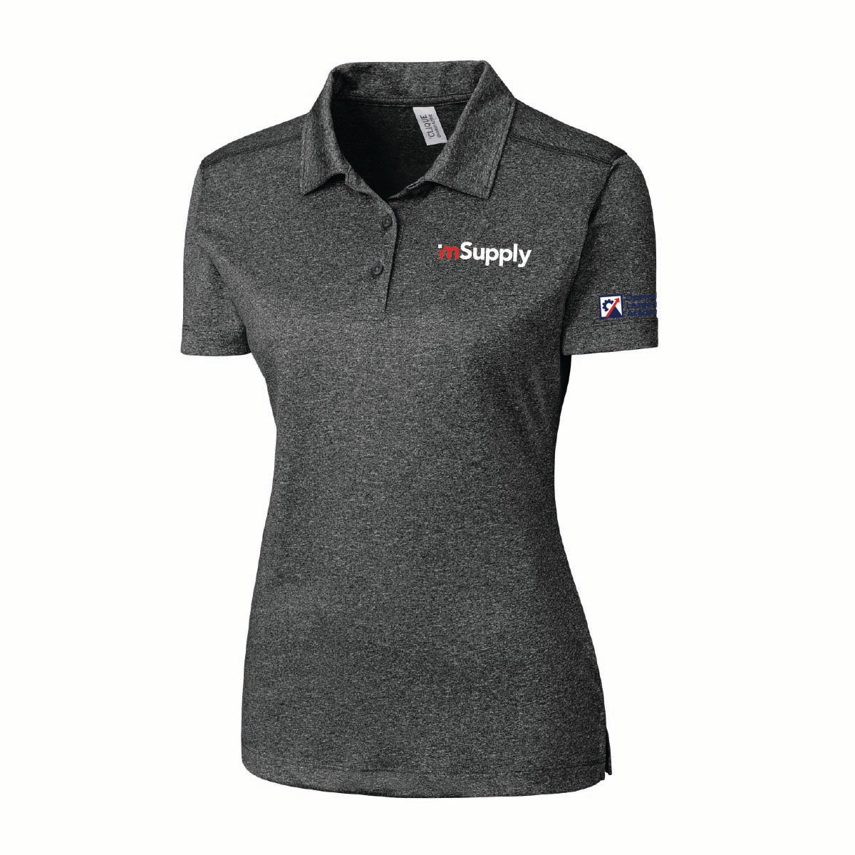 Operations Leadership Academy Clique by Cutter Women's Charge Active Polo