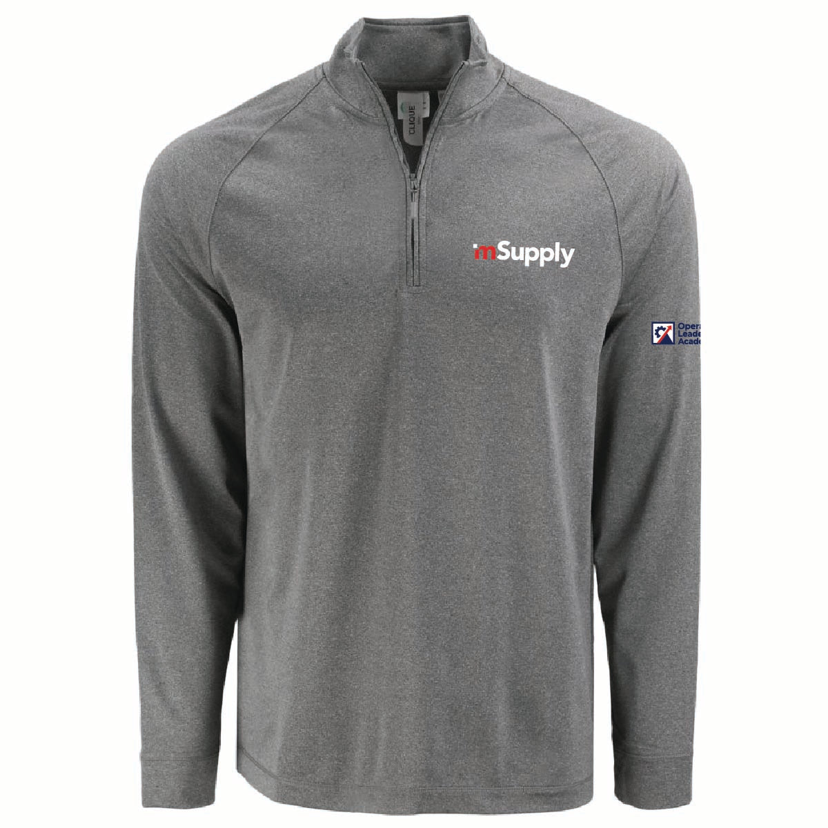 Operations Leadership Academy Clique by Cutter Men's Dash 1/4 Zip Sweatshirt