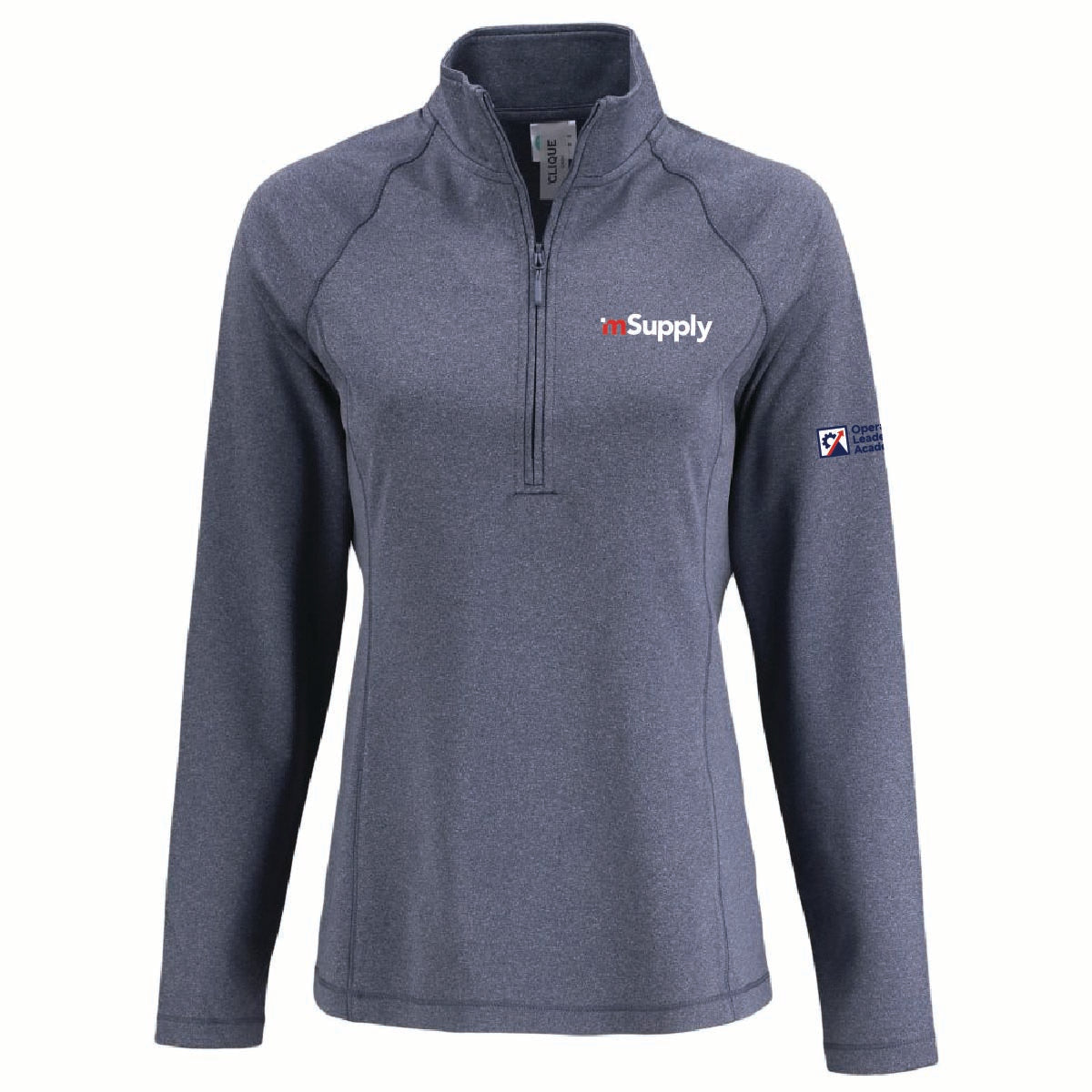 Operations Leadership Academy Clique by Cutter Women's Dash 1/4 Zip Sweatshirt