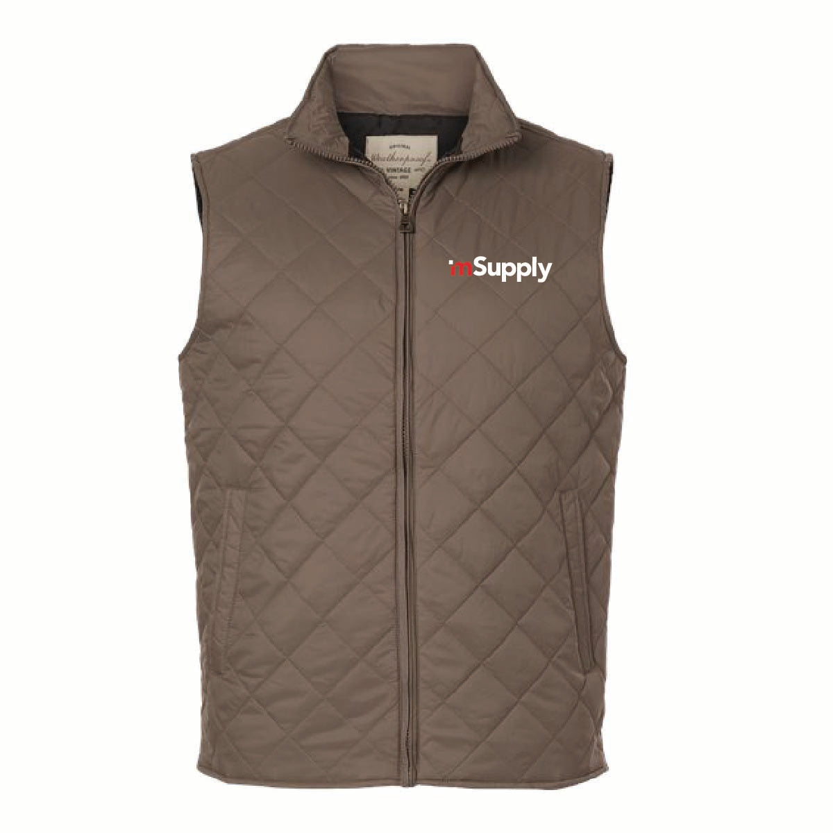 Operations Leadership Academy Weatherproof Men's Vintage Diamond Quilted Vest