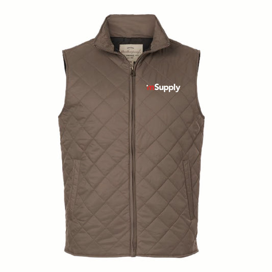 Operations Leadership Academy Weatherproof Men's Vintage Diamond Quilted Vest