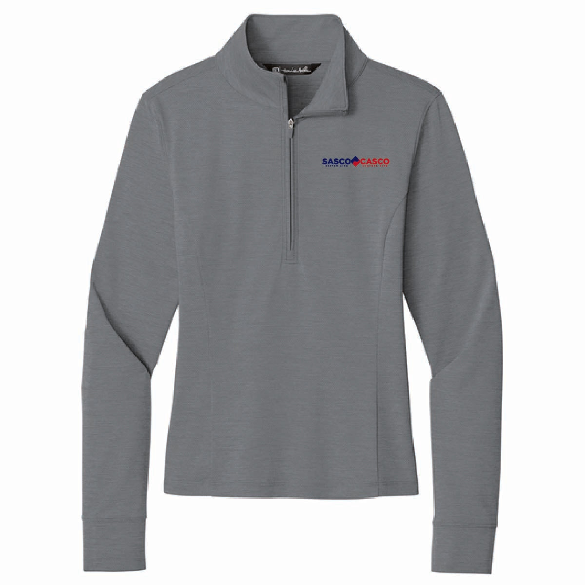 TravisMathew Women's Onward 1/4 Zip with SASCO/CASCO Logo