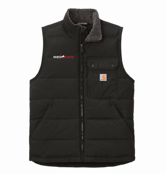 Carhartt Men's Montana Insulated Vest with SASCO/CASCO Logo