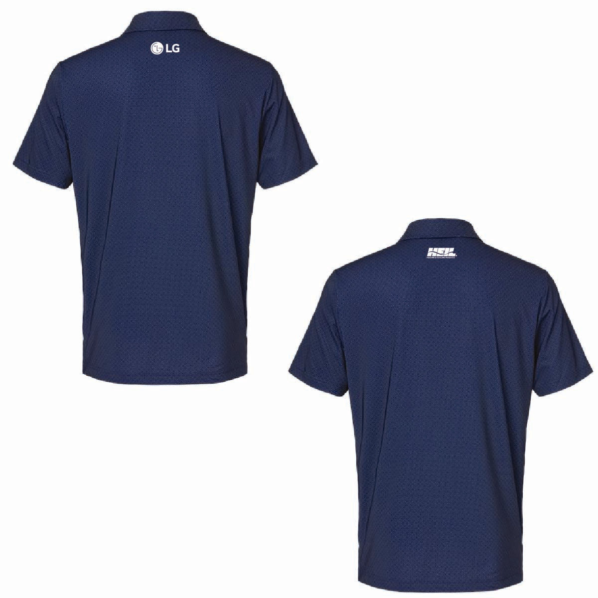 Adidas Men's Ultimate Diamond Print Polo with SASCO/CASCO Logo