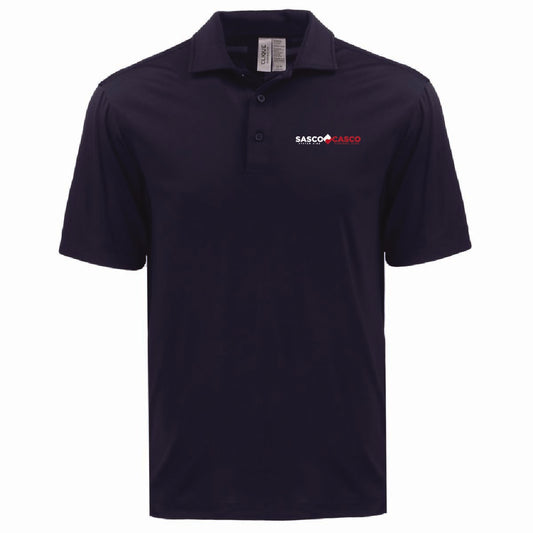 Clique by Cutter Men's Charge Active Polo with SASCO/CASCO Logo