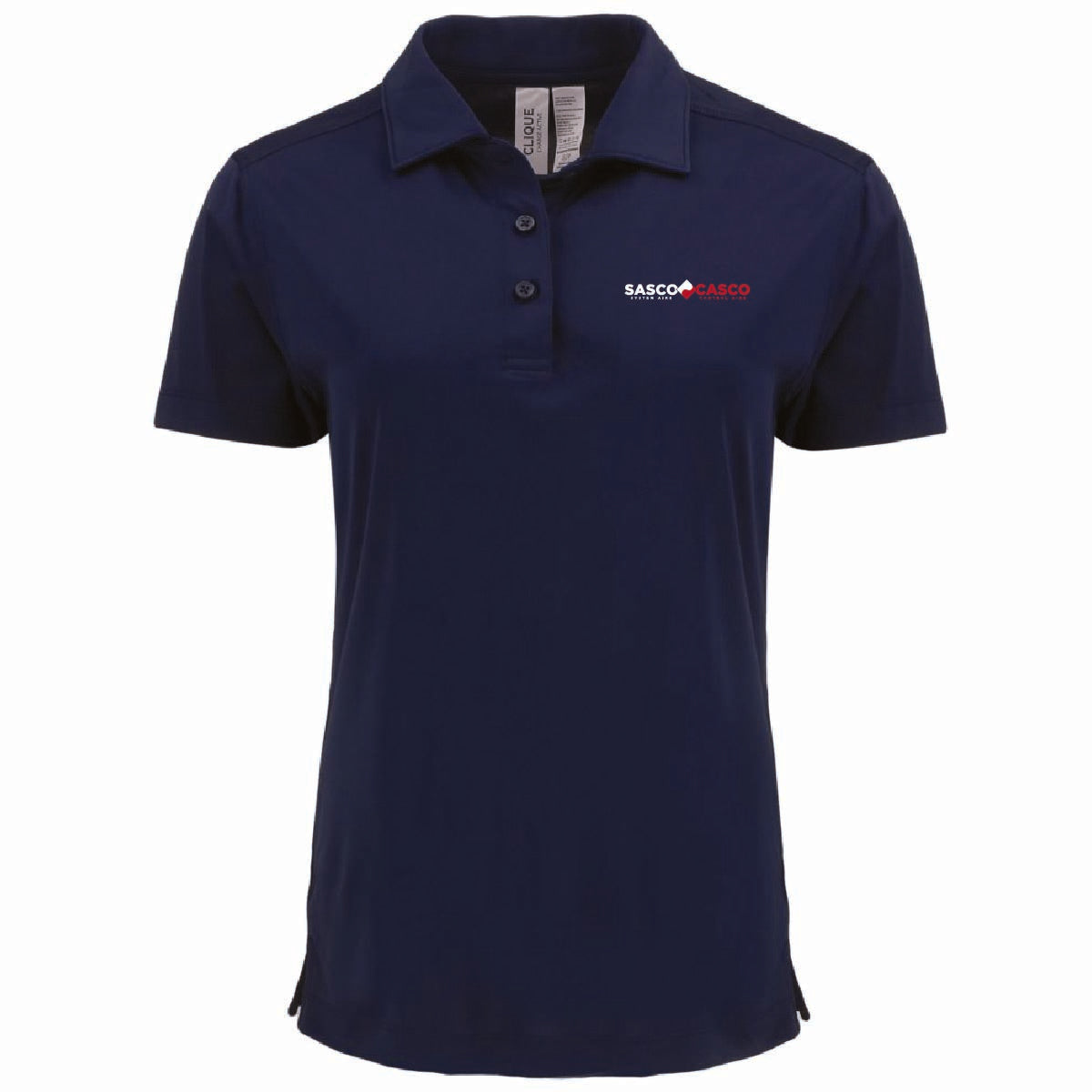Clique by Cutter Women's Charge Active Polo with SASCO/CASCO Logo