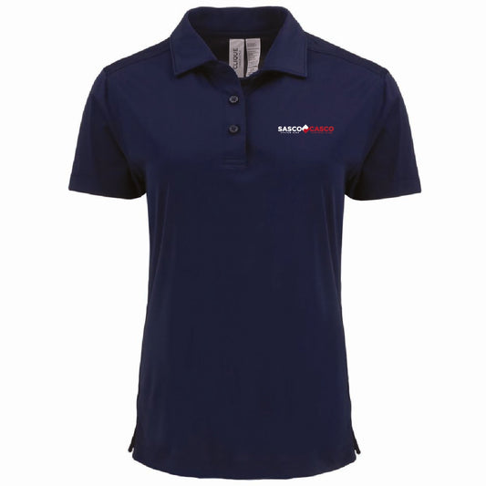 Clique by Cutter Women's Charge Active Polo with SASCO/CASCO Logo