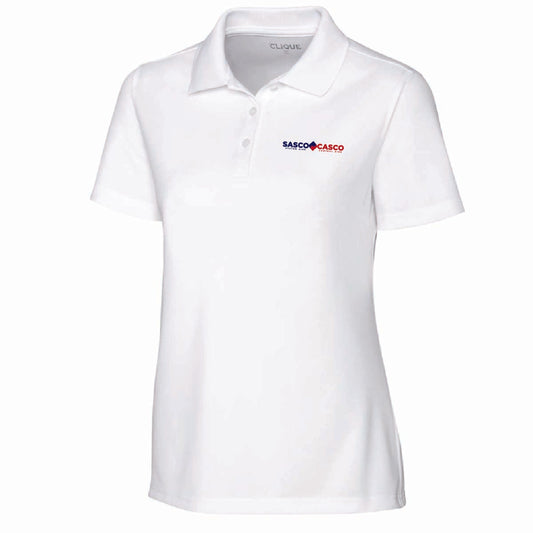 Clique by Cutter Women's Spin Performance Polo with SASCO/CASCO Logo