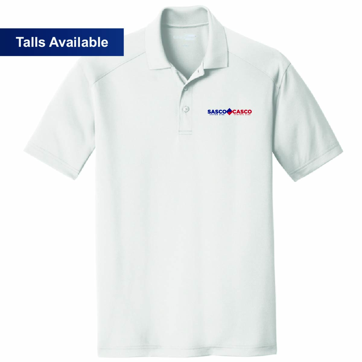 Cornerstone Men's Snag Proof Polo with SASCO/CASCO Logo