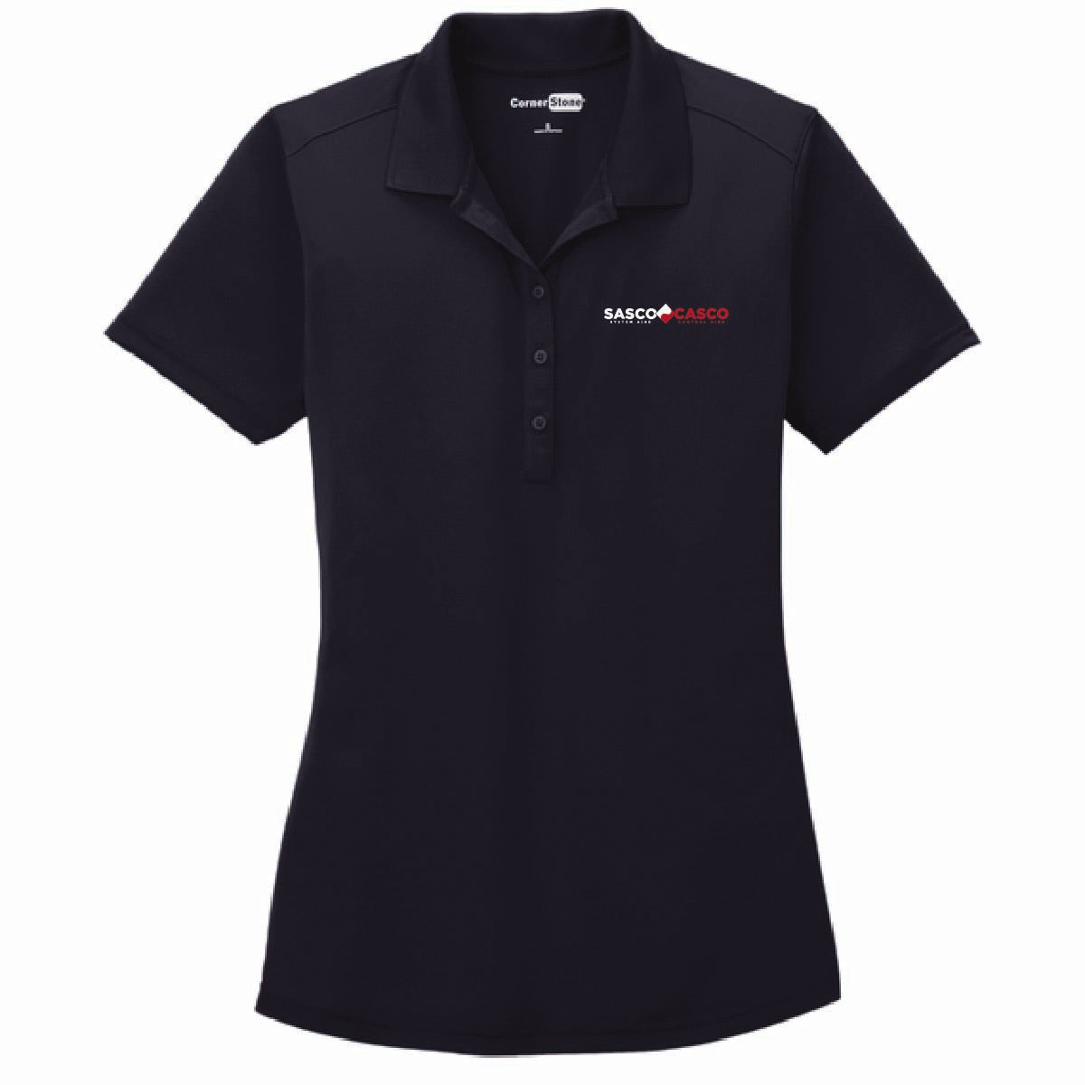 Cornerstone Women's Snag Proof Polo with SASCO/CASCO Logo