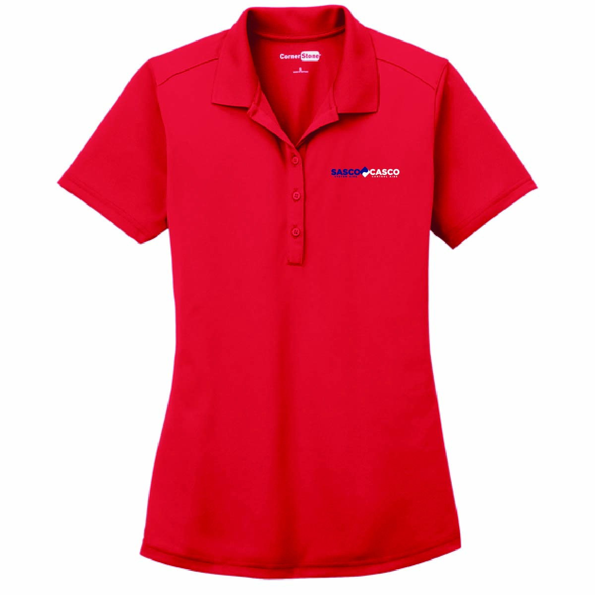 Cornerstone Women's Snag Proof Polo with SASCO/CASCO Logo