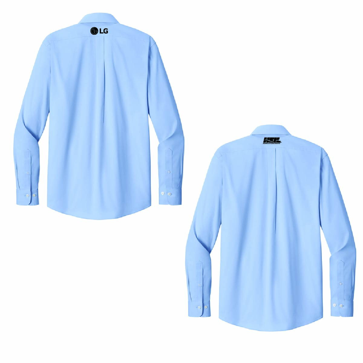 Brooks Brothers Men's Pinpoint Long Sleeve Shirt with SASCO/CASCO Logo