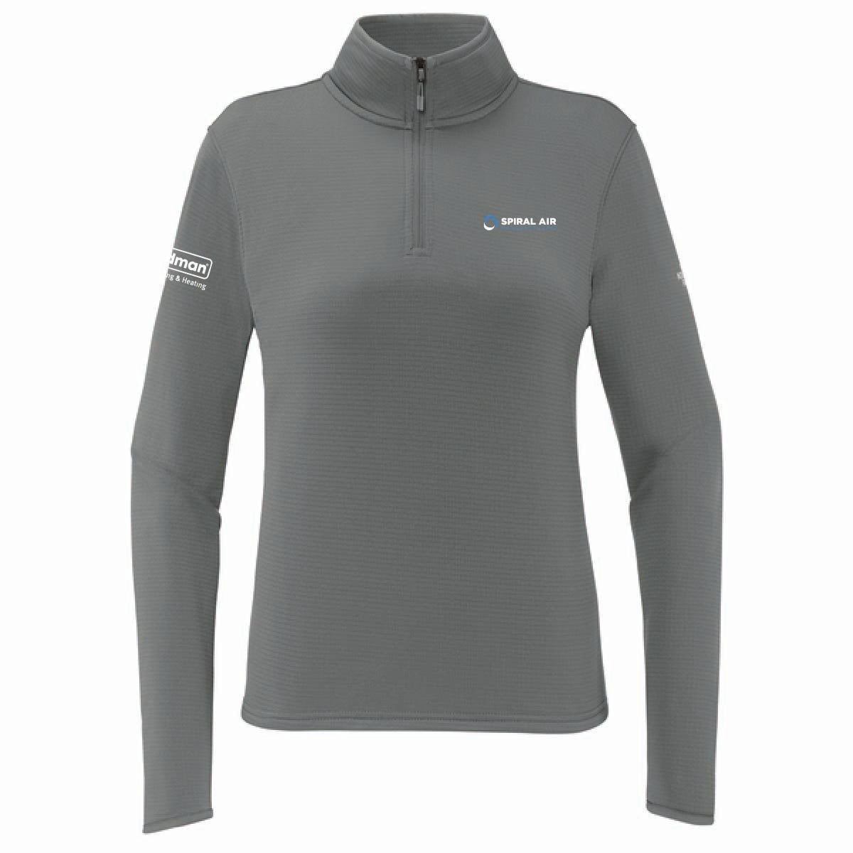 The North Face Women's Aim 1/4 Zip Fleece with Spiral Air Logo