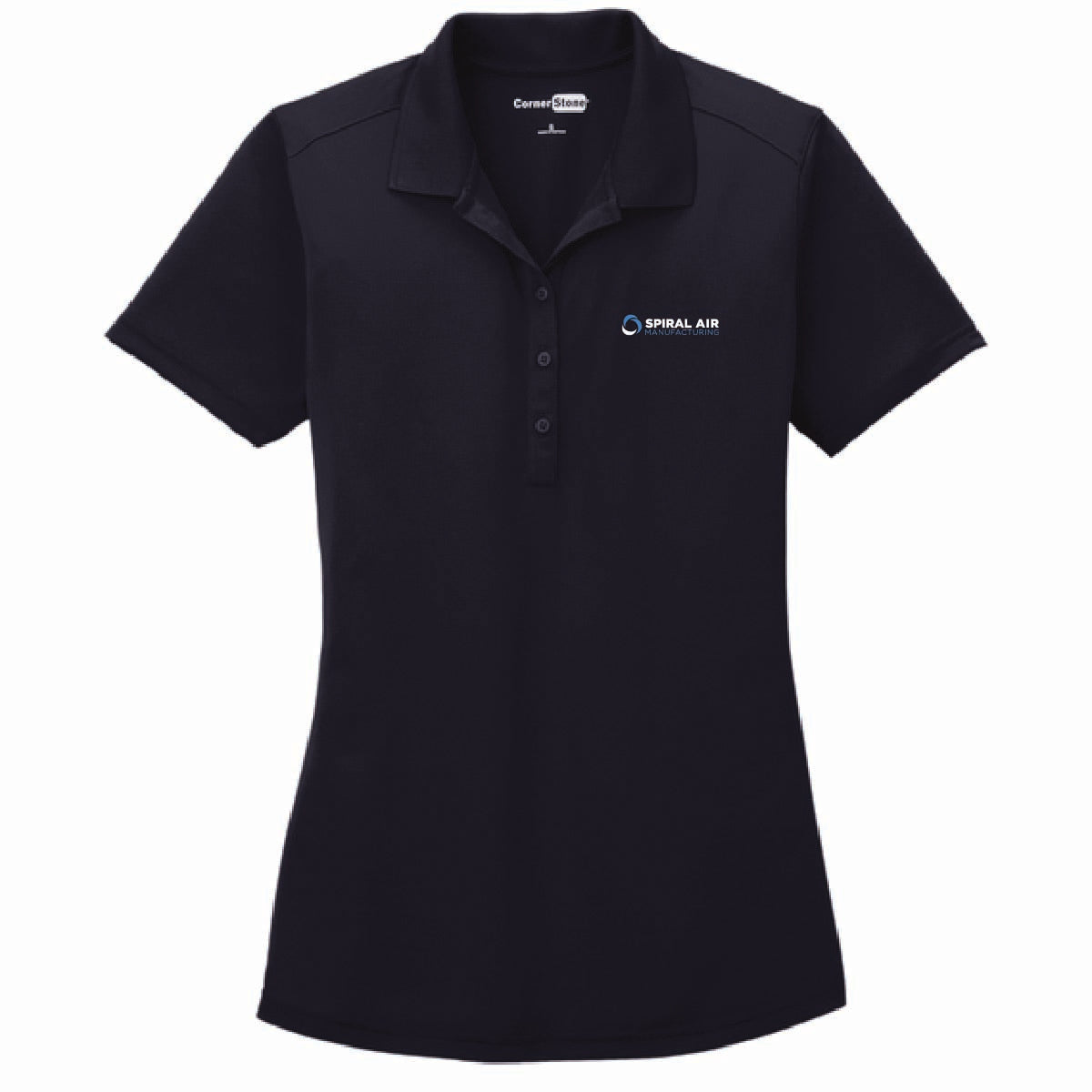 Cornerstone Women's Snag Proof Polo with Spiral Air Logo