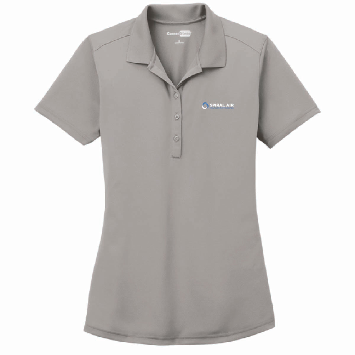 Cornerstone Women's Snag Proof Polo with Spiral Air Logo
