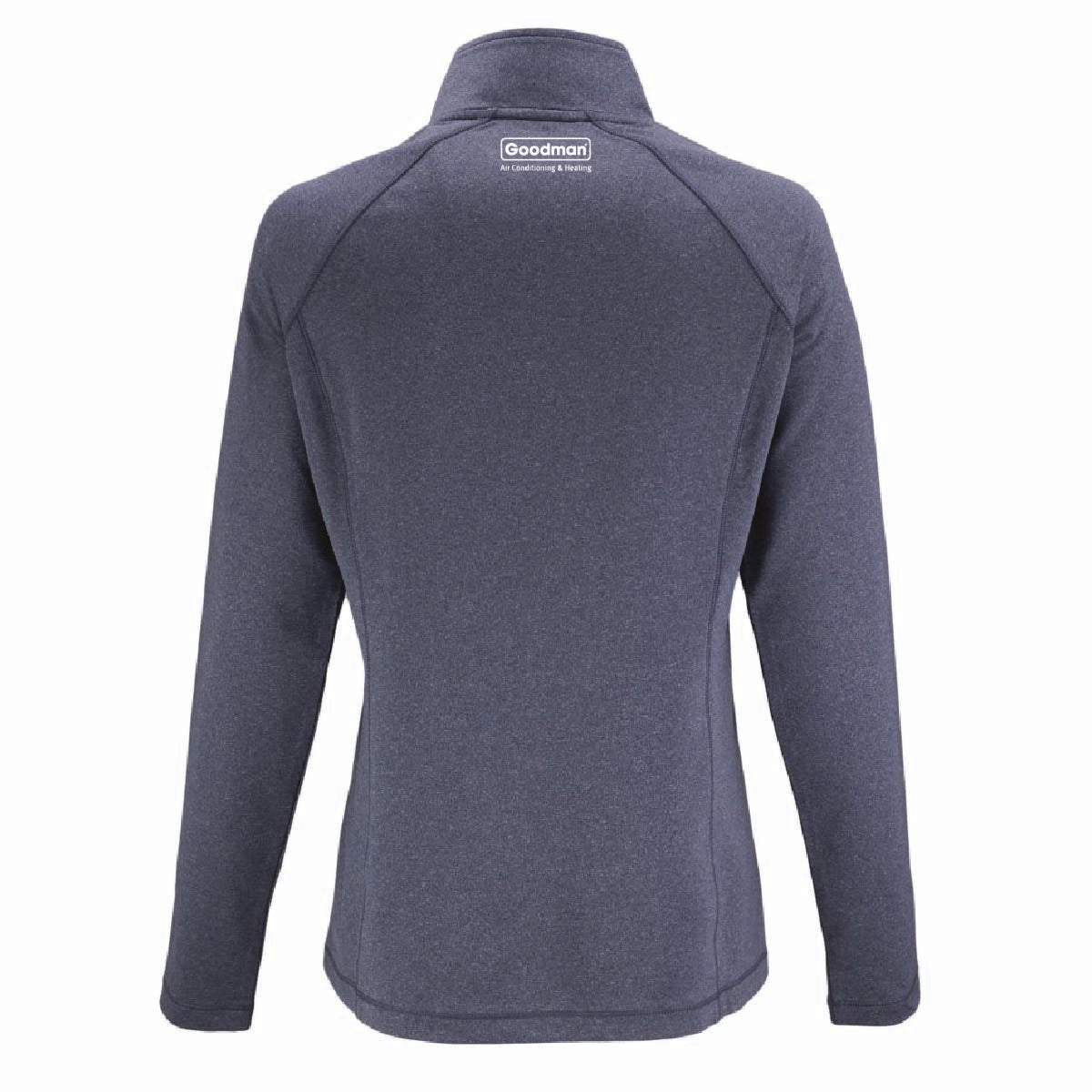 Clique by Cutter Women's Dash 1/4 Zip Sweatshirt with Spiral Air Logo