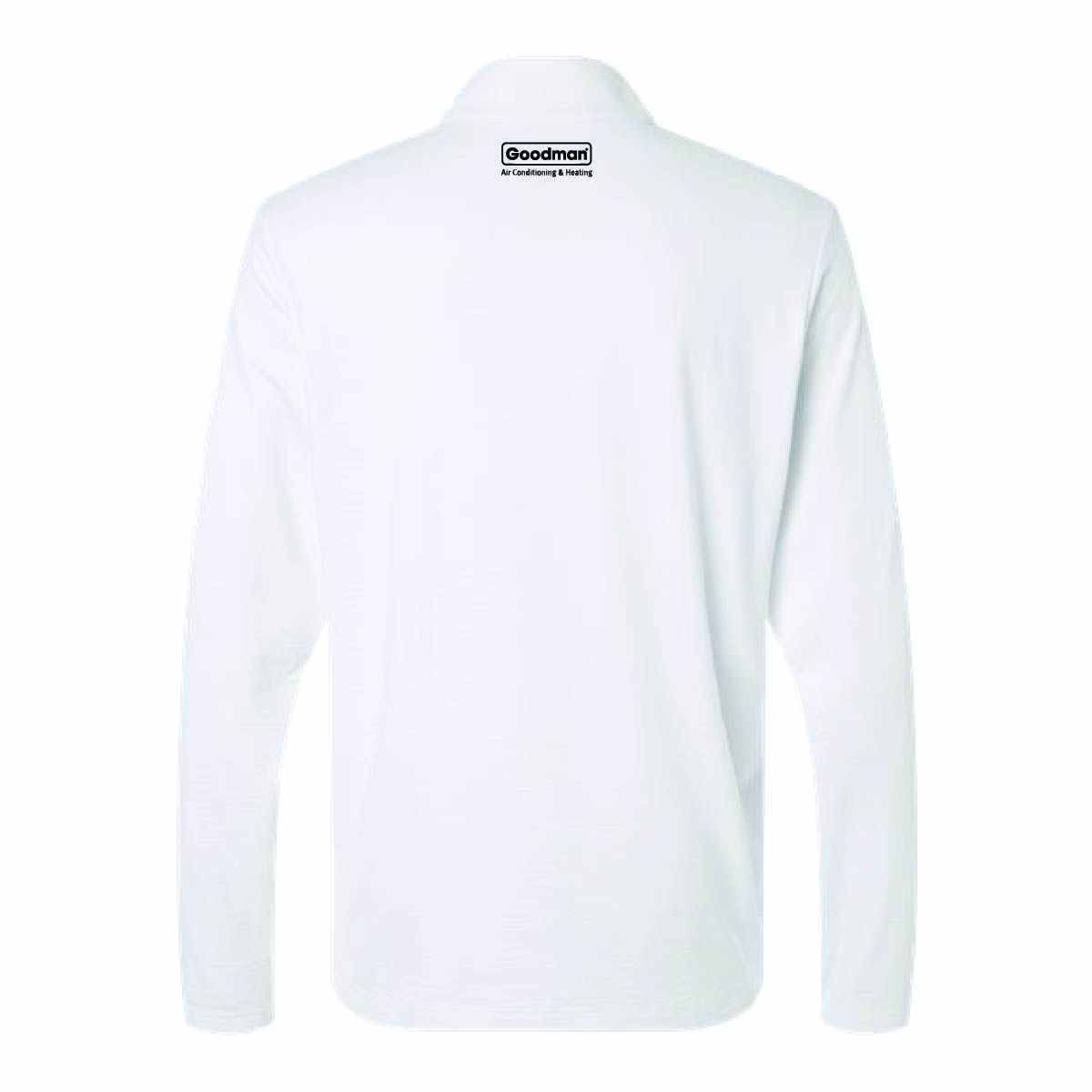 Adidas Men's Textured Stripe 1/4 Zip Pullover with Spiral Air Logo