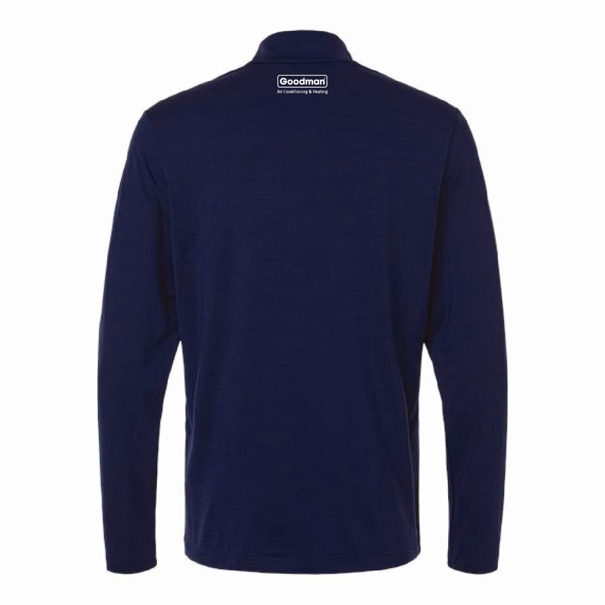 Adidas Men's Textured Stripe 1/4 Zip Pullover with Spiral Air Logo
