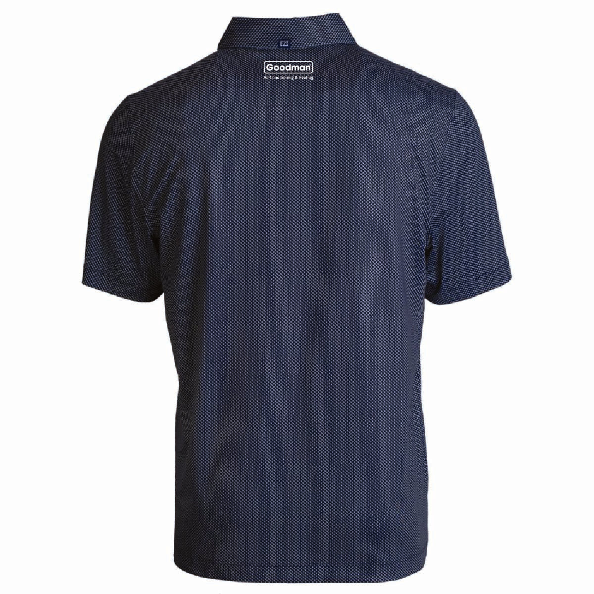 Cutter & Buck Men's Pike Symmetry Print Stretch Polo with Spiral Air Logo