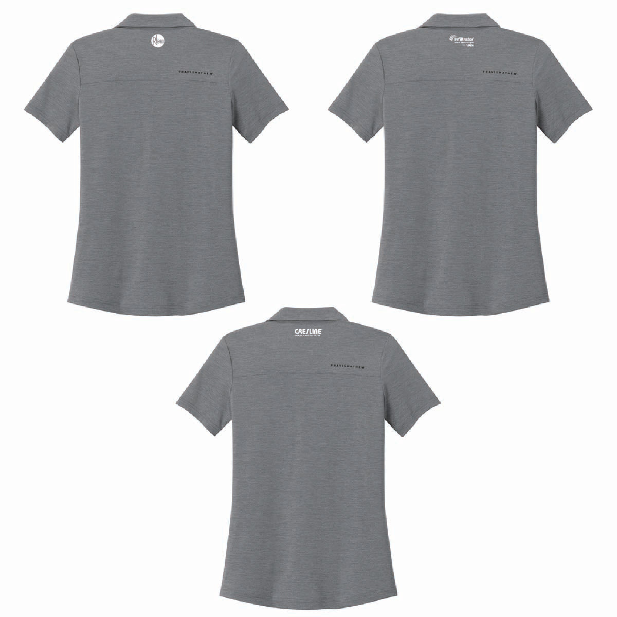 TravisMathew Women's Onward Polo with TA Gentry Logo