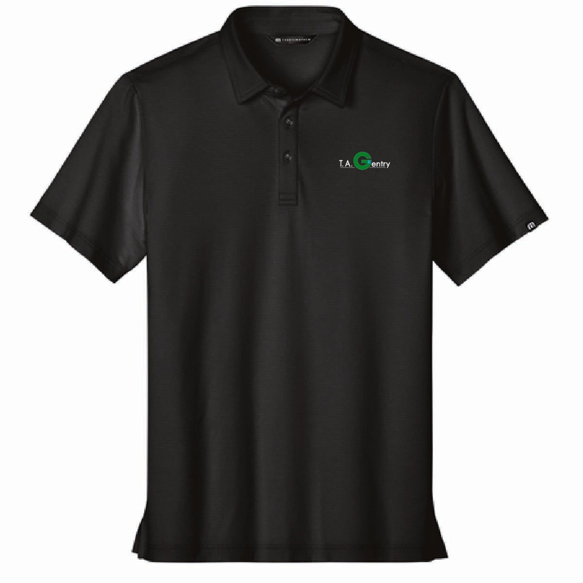 TravisMathew Men's Crestview Polo with TA Gentry Logo