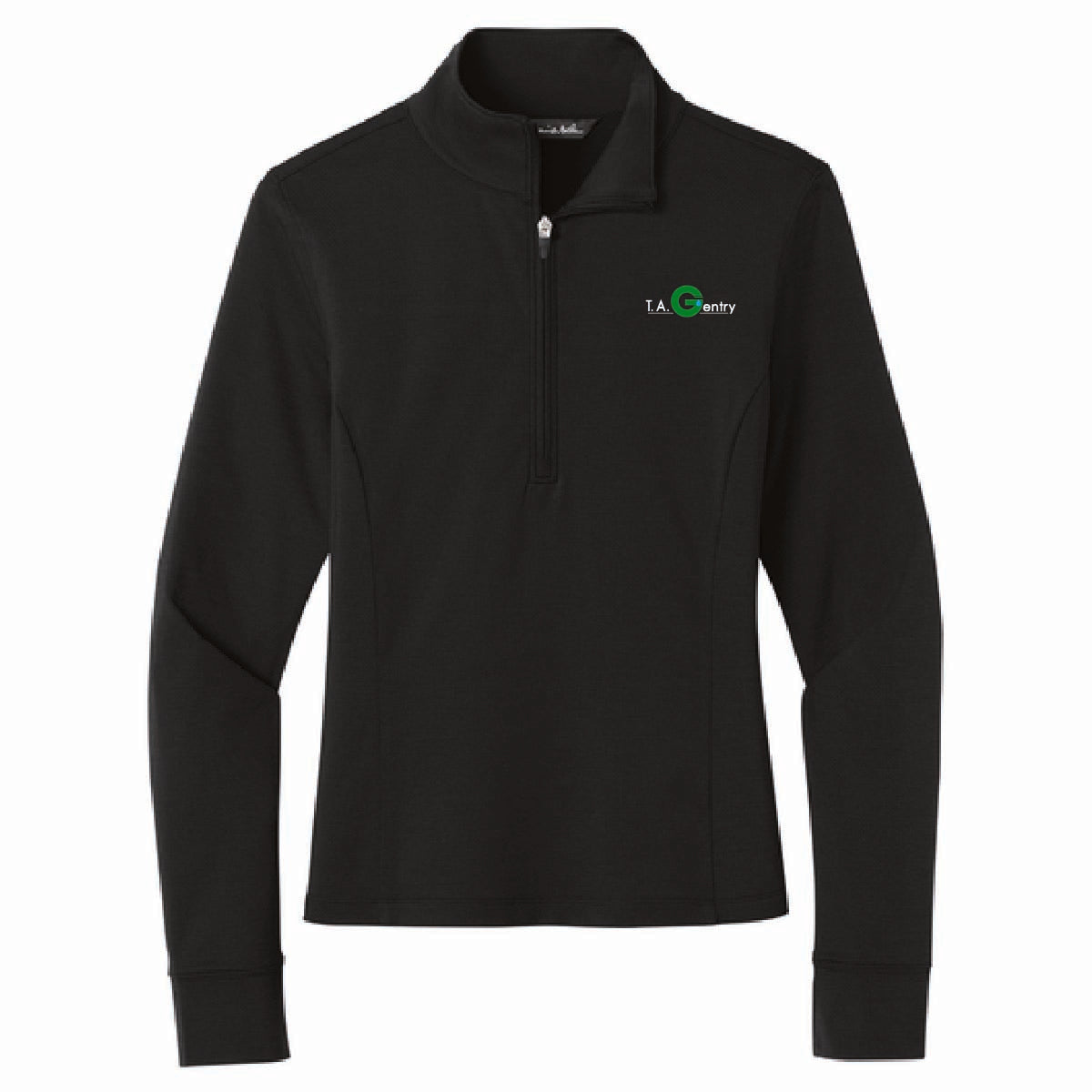 TravisMathew Women's Onward 1/4 Zip with TA Gentry Logo
