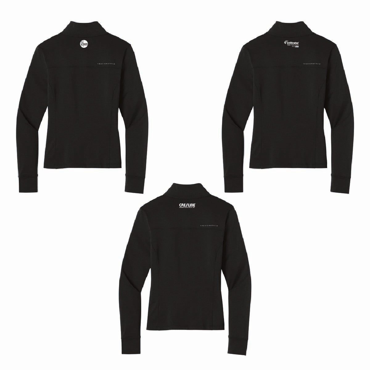 TravisMathew Women's Onward 1/4 Zip with TA Gentry Logo