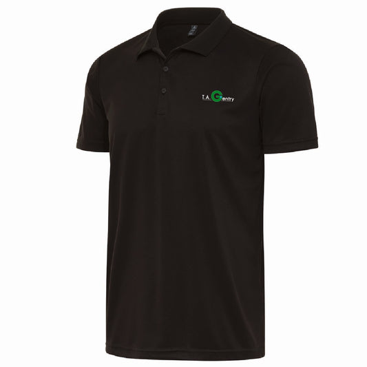 Antigua Men's Flex Polo with TA Gentry Logo