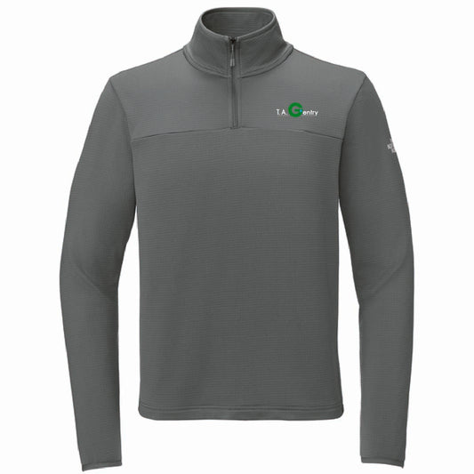 The North Face Men's Aim 1/4 Zip Fleece with TA Gentry Logo