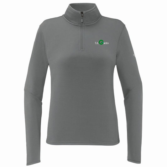 The North Face Women's Aim 1/4 Zip Fleece with TA Gentry Logo