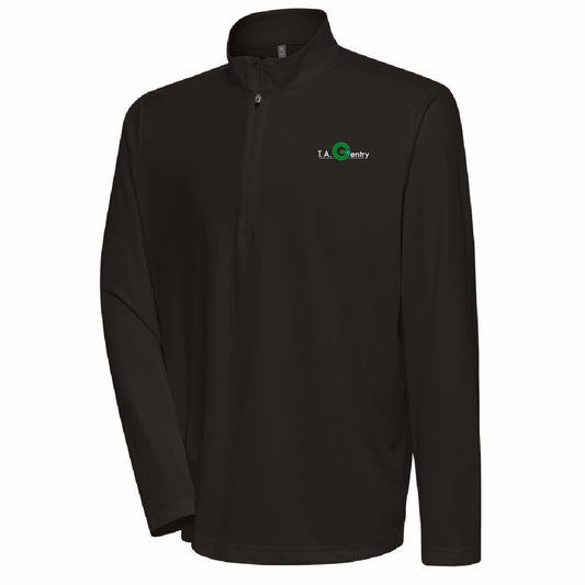 Antigua Men's Flex Pullover with TA Gentry Logo