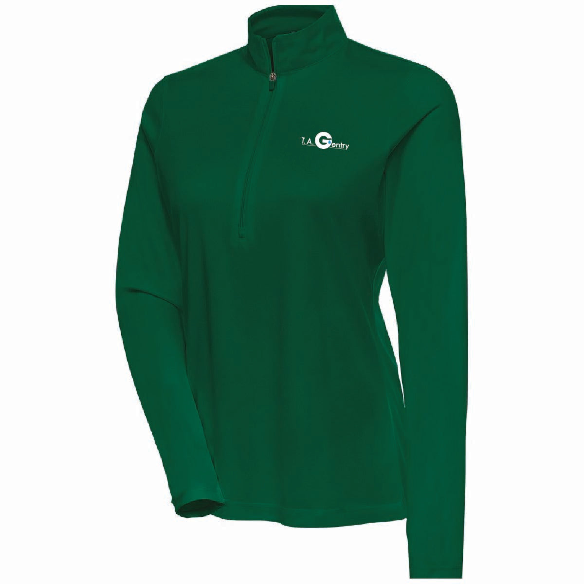 Antigua Women's Flex Pullover with TA Gentry Logo