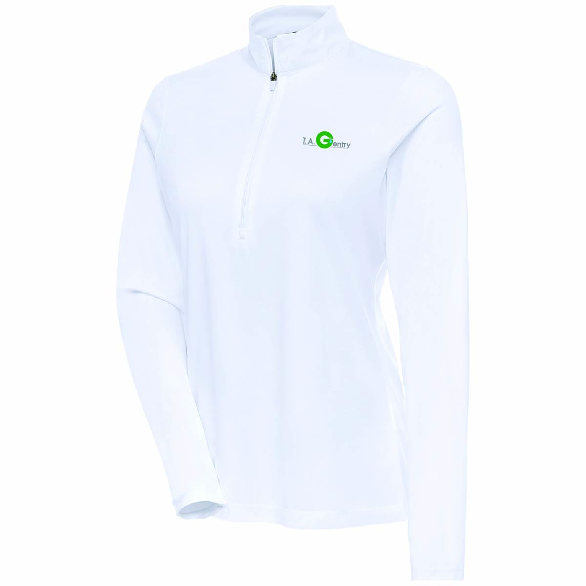 Antigua Women's Flex Pullover with TA Gentry Logo