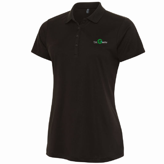 Antigua Women's Flex Polo with TA Gentry Logo