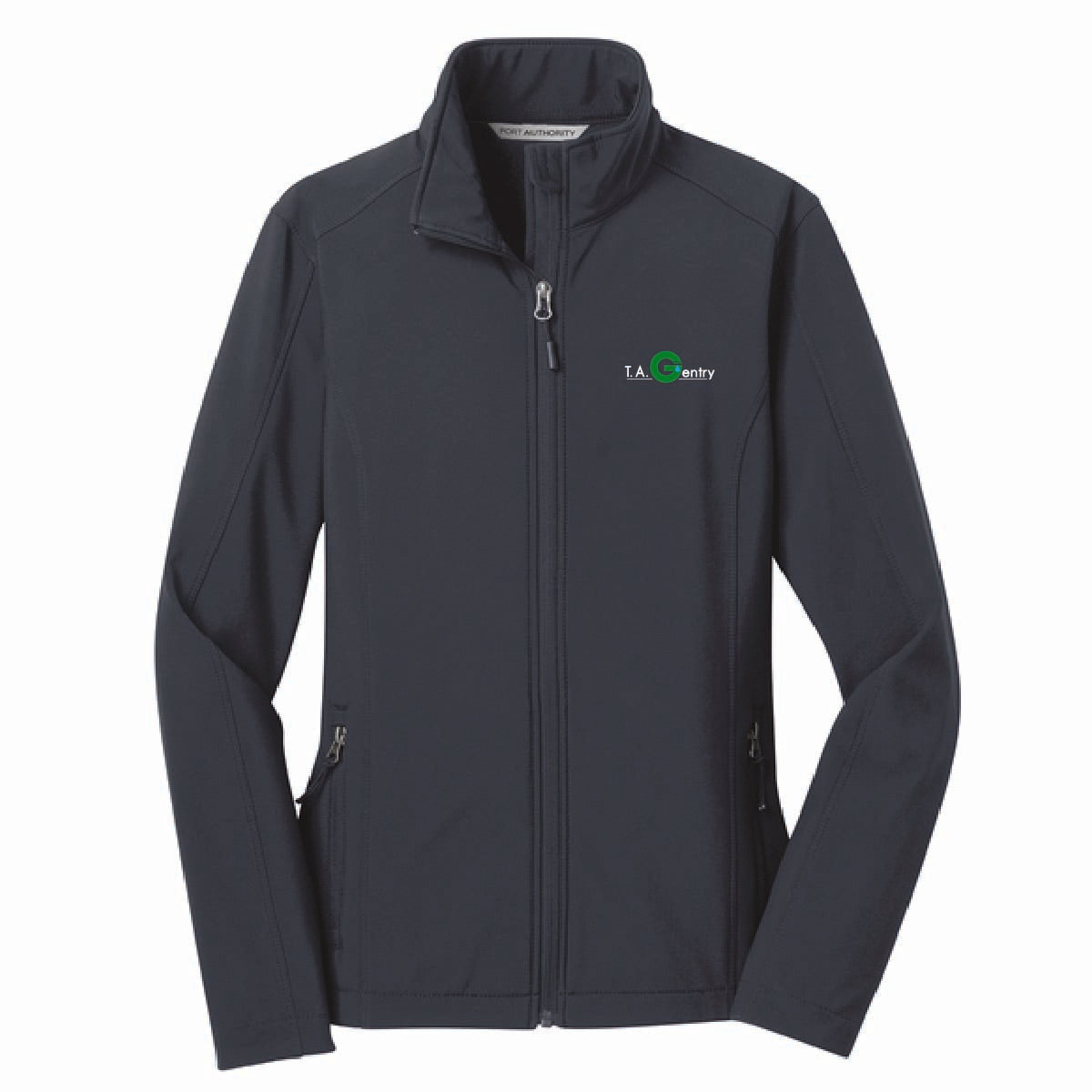 Port Authority Women's Core Soft Shell Jacket with TA Gentry Logo