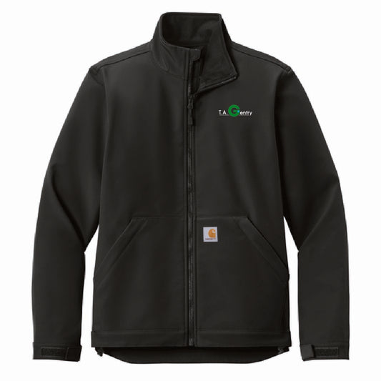 Carhartt Men's Rain Defender Soft Shell Jacket with TA Gentry Logo