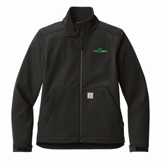 Carhartt Women's Rain Defender Soft Shell Jacket with TA Gentry Logo