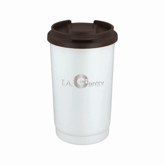 EarthTrendz 14oz Recycled Stainless Steel Tumbler - TA Gentry