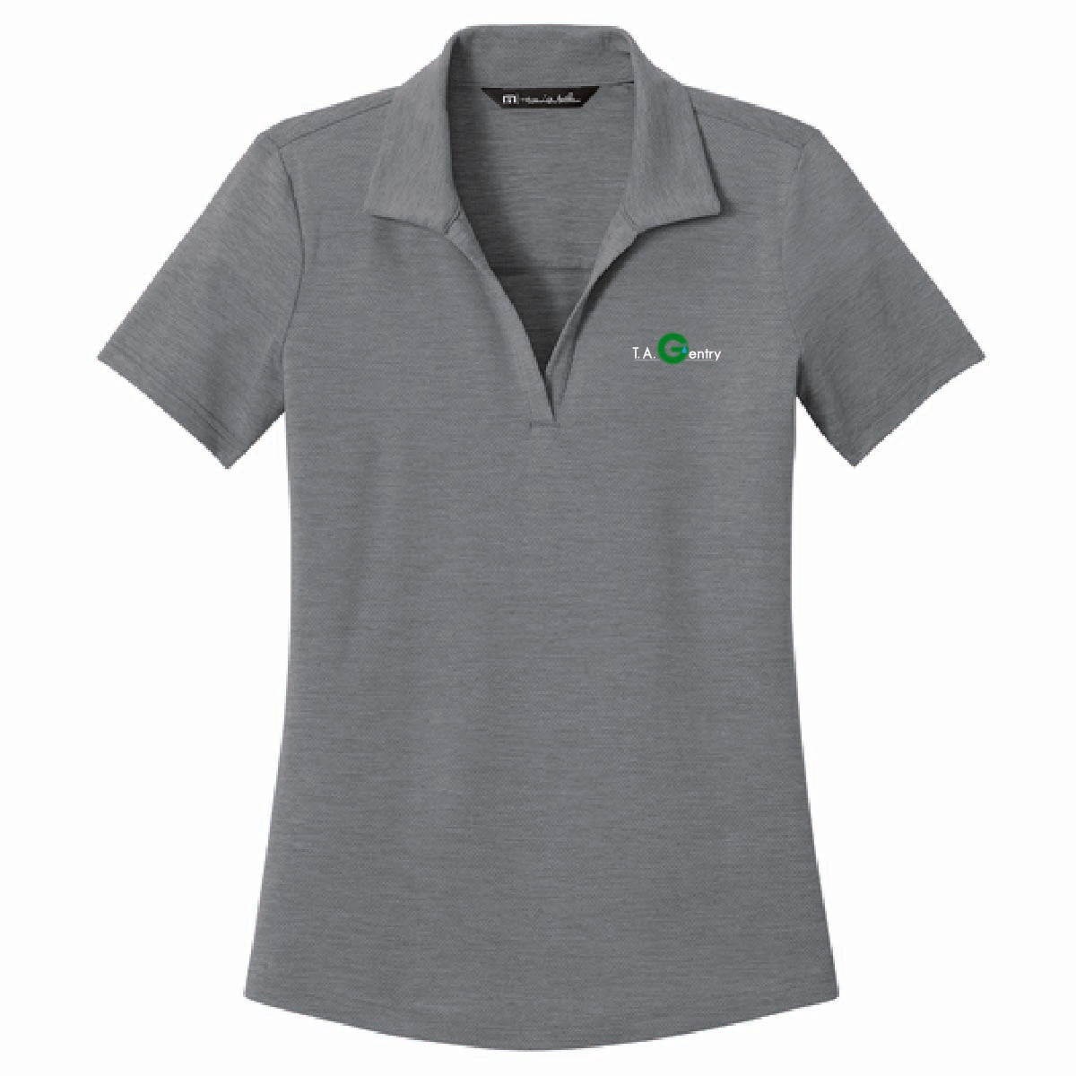 TravisMathew Women's Onward Polo with TA Gentry Logo