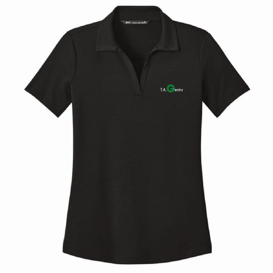 TravisMathew Women's Onward Polo with TA Gentry Logo