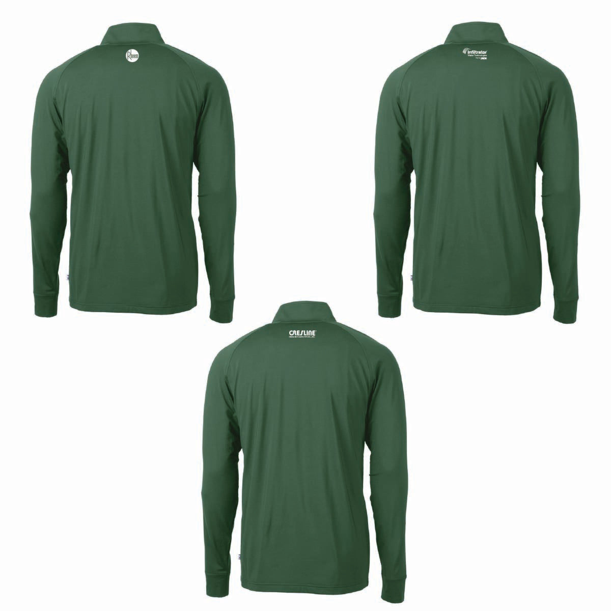 Cutter & Buck Men's Eco Stretch 1/4 Zip with TA Gentry Logo
