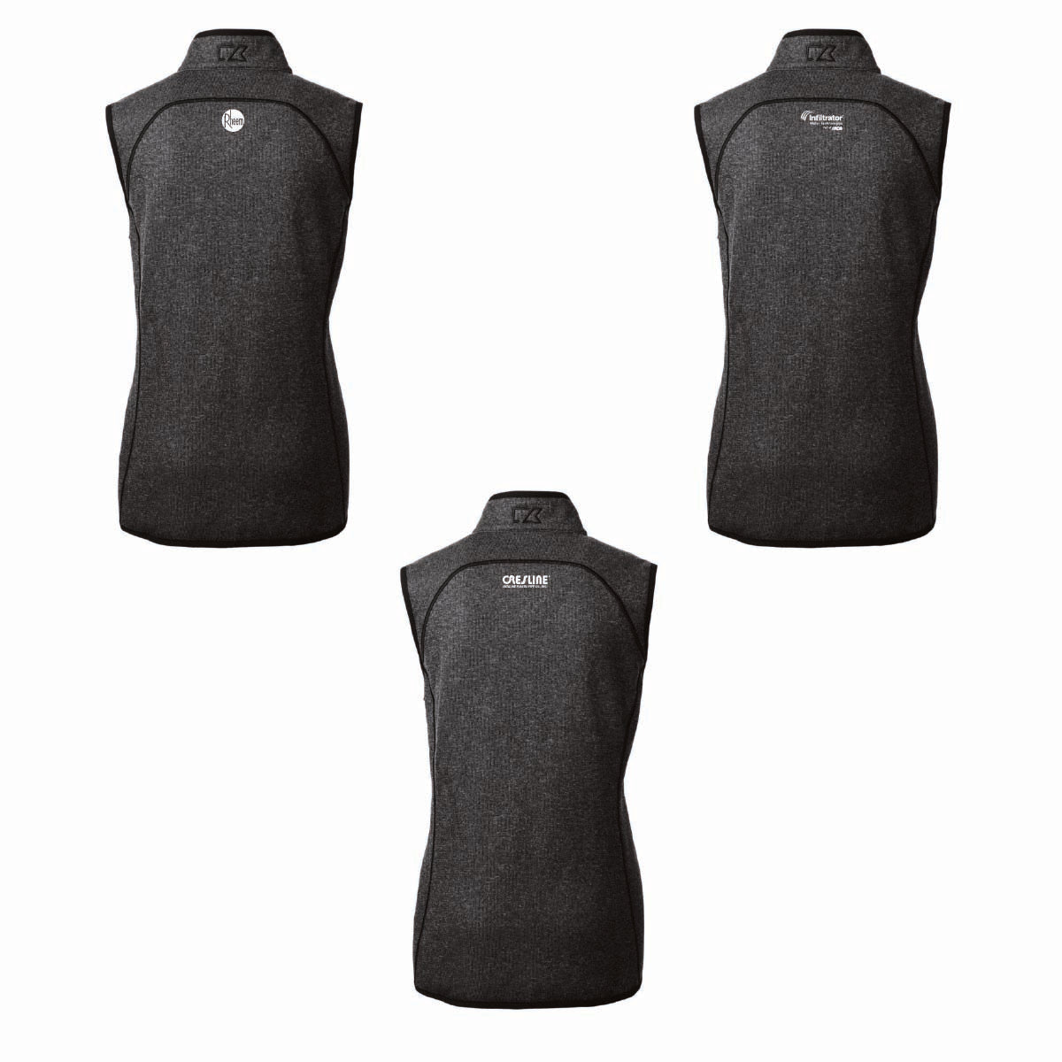 Cutter & Buck Women's Sweater-Knit Vest with TA Gentry Logo